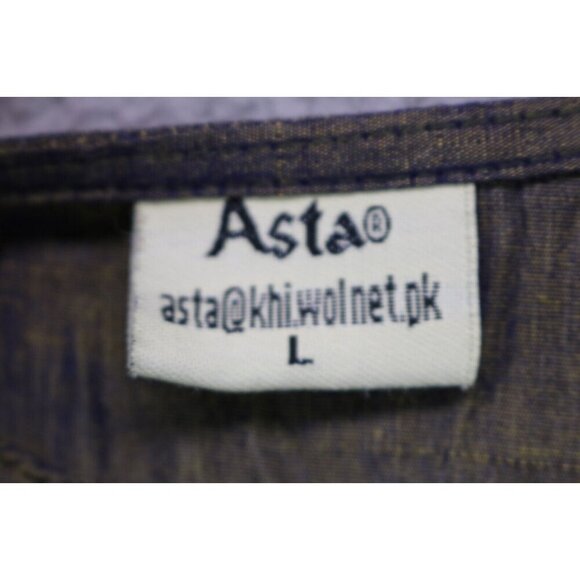 Asta Long Sleeve Iridescent Tunic-Beaded-Size Large - Picture 6 of 10